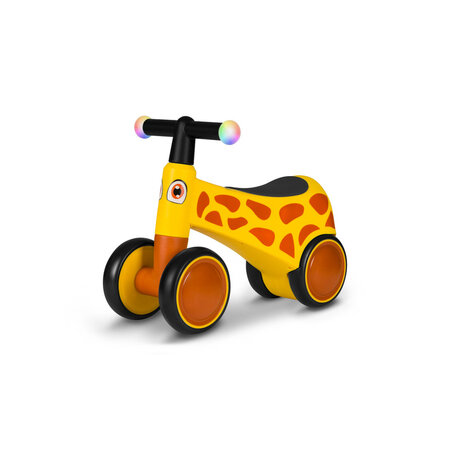 Bicicleta cu 4 roti din spuma EVA Sammy fara pedale, 12 - 36 luni, Yellow Honey, Lionelo 633138