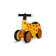Bicicleta cu 4 roti din spuma EVA Sammy fara pedale, 12 - 36 luni, Yellow Honey, Lionelo 633137