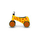 Bicicleta cu 4 roti din spuma EVA Sammy fara pedale, 12 - 36 luni, Yellow Honey, Lionelo 633141