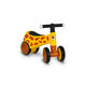 Bicicleta cu 4 roti din spuma EVA Sammy fara pedale, 12 - 36 luni, Yellow Honey, Lionelo 633132