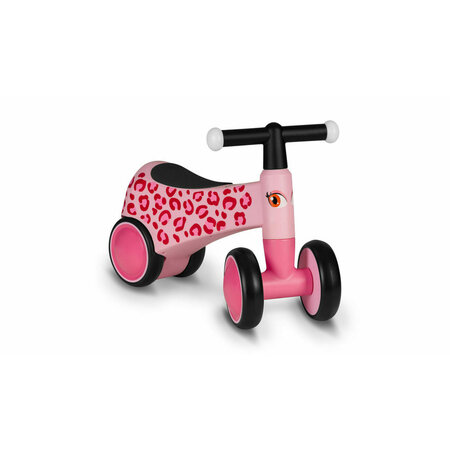 Bicicleta cu 4 roti din spuma EVA Sammy fara pedale, Pink Rose, 12 - 36 luni, Lionelo 633120