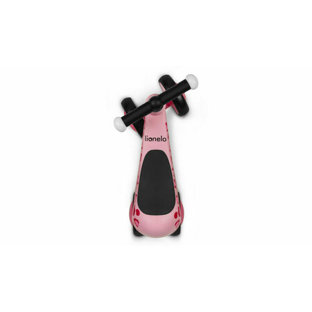 Bicicleta cu 4 roti din spuma EVA Sammy fara pedale, Pink Rose, 12 - 36 luni, Lionelo 633126