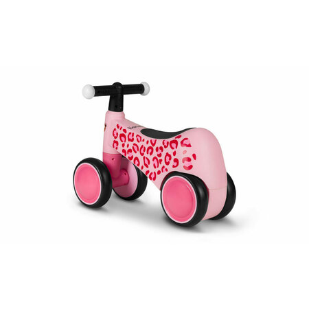 Bicicleta cu 4 roti din spuma EVA Sammy fara pedale, Pink Rose, 12 - 36 luni, Lionelo 633118