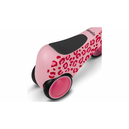 Bicicleta cu 4 roti din spuma EVA Sammy fara pedale, Pink Rose, 12 - 36 luni, Lionelo 633121