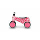 Bicicleta cu 4 roti din spuma EVA Sammy fara pedale, Pink Rose, 12 - 36 luni, Lionelo 633123