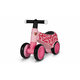 Bicicleta cu 4 roti din spuma EVA Sammy fara pedale, Pink Rose, 12 - 36 luni, Lionelo 633127