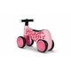 Bicicleta cu 4 roti din spuma EVA Sammy fara pedale, Pink Rose, 12 - 36 luni, Lionelo 633118