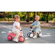 Bicicleta cu 4 roti din spuma EVA Sammy fara pedale, Pink Rose, 12 - 36 luni, Lionelo 633130