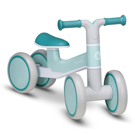 Bicicleta cu 4 roti Villy fara pedale, 12 - 36 luni, Green Turcoise, Lionelo 633171