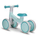 Bicicleta cu 4 roti Villy fara pedale, 12 - 36 luni, Green Turcoise, Lionelo 633174