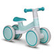 Bicicleta cu 4 roti Villy fara pedale, 12 - 36 luni, Green Turcoise, Lionelo 633164