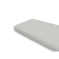 Cearceaf din bumbac cu elastic pentru patut Royal, Grey, 160x80 cm, MimiNu