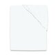 Cearceaf din jerse de bumbac cu elastic pentru patut, White, 140x70 cm, MimiNu 633453