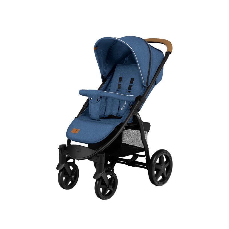 Carucior sport Annet Plus, de la nastere pana la 22 kg, Blue Denim, Lionelo