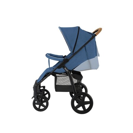 Carucior sport Annet Plus, de la nastere pana la 22 kg, Blue Denim, Lionelo 633525