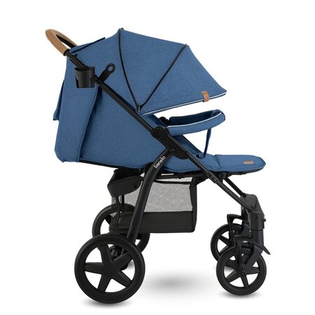 Carucior sport Annet Plus, de la nastere pana la 22 kg, Blue Denim, Lionelo 633518