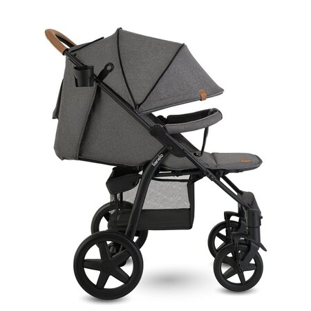 Carucior sport Annet Plus, de la nastere pana la 22 kg, Stone Caramel, Lionelo 633542