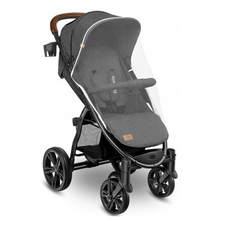 Carucior sport Annet Plus, de la nastere pana la 22 kg, Stone Caramel, Lionelo 633530