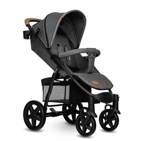 Carucior sport Annet Plus, de la nastere pana la 22 kg, Stone Caramel, Lionelo 633541