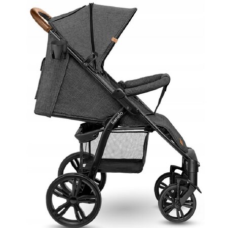 Carucior sport Annet Plus, de la nastere pana la 22 kg, Stone Caramel, Lionelo 633531