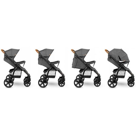Carucior sport Annet Plus, de la nastere pana la 22 kg, Stone Caramel, Lionelo 633532