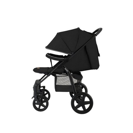 Carucior sport Annet Plus, de la nastere pana la 22 kg, Carbon Black, Lionelo 633575