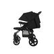 Carucior sport Annet Plus, de la nastere pana la 22 kg, Carbon Black, Lionelo 633575
