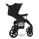 Carucior sport Annet Plus, de la nastere pana la 22 kg, Carbon Black, Lionelo 633565