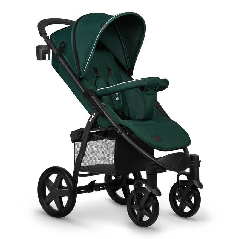 Carucior sport Annet Plus, de la nastere pana la 22 kg, Green Forest, Lionelo