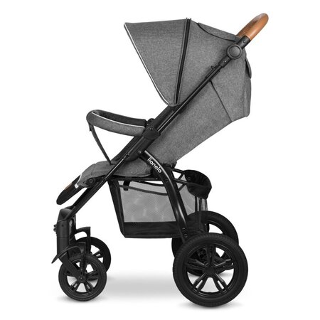 Carucior sport Annet Tour, de la nastere pana la 22 kg, Stone Grey, Lionelo 633669