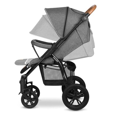 Carucior sport Annet Tour, de la nastere pana la 22 kg, Stone Grey, Lionelo 633671