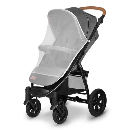 Carucior sport Annet Tour, de la nastere pana la 22 kg, Stone Grey, Lionelo 633663