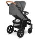 Carucior sport Annet Tour, de la nastere pana la 22 kg, Stone Grey, Lionelo 633672