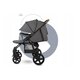 Carucior sport Annet Tour, de la nastere pana la 22 kg, Stone Grey, Lionelo 633677