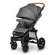 Carucior sport Annet Tour, de la nastere pana la 22 kg, Stone Grey, Lionelo 633665