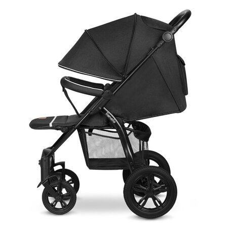 Carucior sport Annet Tour, de la nastere pana la 22 kg, Carbon Black, Lionelo 633701