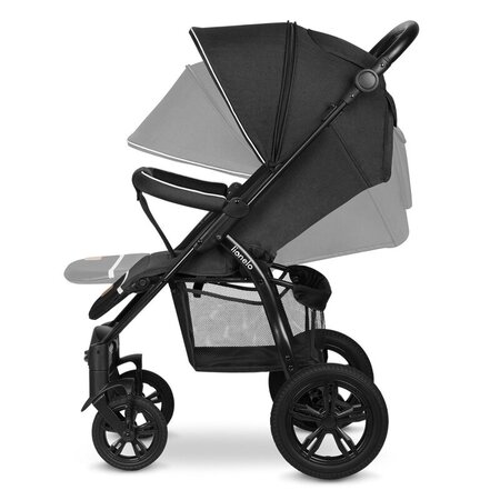 Carucior sport Annet Tour, de la nastere pana la 22 kg, Carbon Black, Lionelo 633691