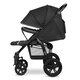 Carucior sport Annet Tour, de la nastere pana la 22 kg, Carbon Black, Lionelo 633701