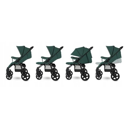 Carucior sport Annet Tour, de la nastere pana la 22 kg, Green Turquoise, Lionelo 633721