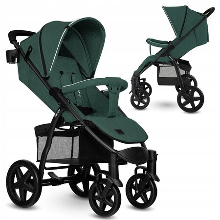 Carucior sport Annet Tour, de la nastere pana la 22 kg, Green Turquoise, Lionelo 633718