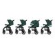 Carucior sport Annet Tour, de la nastere pana la 22 kg, Green Turquoise, Lionelo 633721