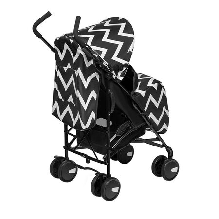 Carucior sport Elia, de la nastere pana la 15 kg, Black, Lionelo 633736