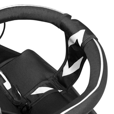 Carucior sport Elia, de la nastere pana la 15 kg, Black, Lionelo 633740