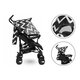 Carucior sport Elia, de la nastere pana la 15 kg, Black, Lionelo 633728