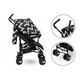 Carucior sport Elia, de la nastere pana la 15 kg, Black, Lionelo 633726