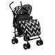 Carucior sport Elia, de la nastere pana la 15 kg, Black, Lionelo 633730