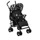 Carucior sport Elia, de la nastere pana la 15 kg, Black, Lionelo 633729