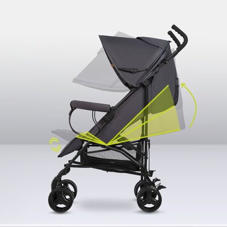Carucior sport Elia, Grey White, Lionelo 701598