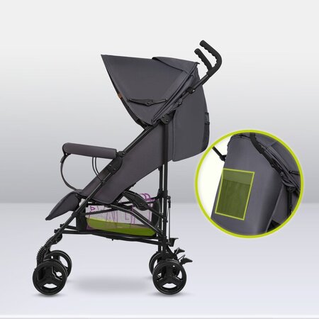 Carucior sport Elia, Grey White, Lionelo 701599