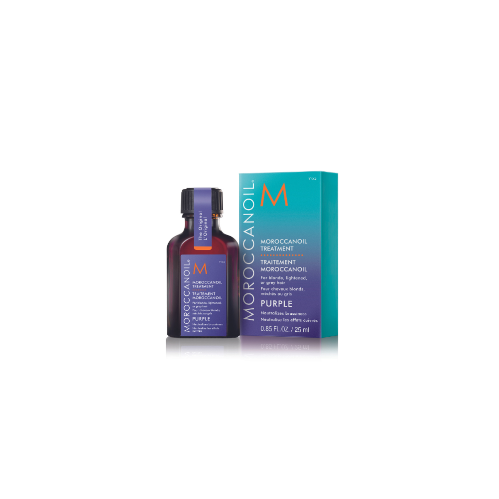 Ulei tratatament pentru par blond Purple, 25 ml, Moroccanoil